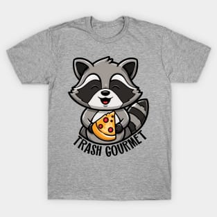 Trash Gourmet Pizza Raccoon T-Shirt